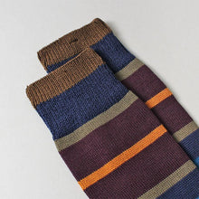 Load image into Gallery viewer, Anonymous Ism Multi Stripes Crew Socks